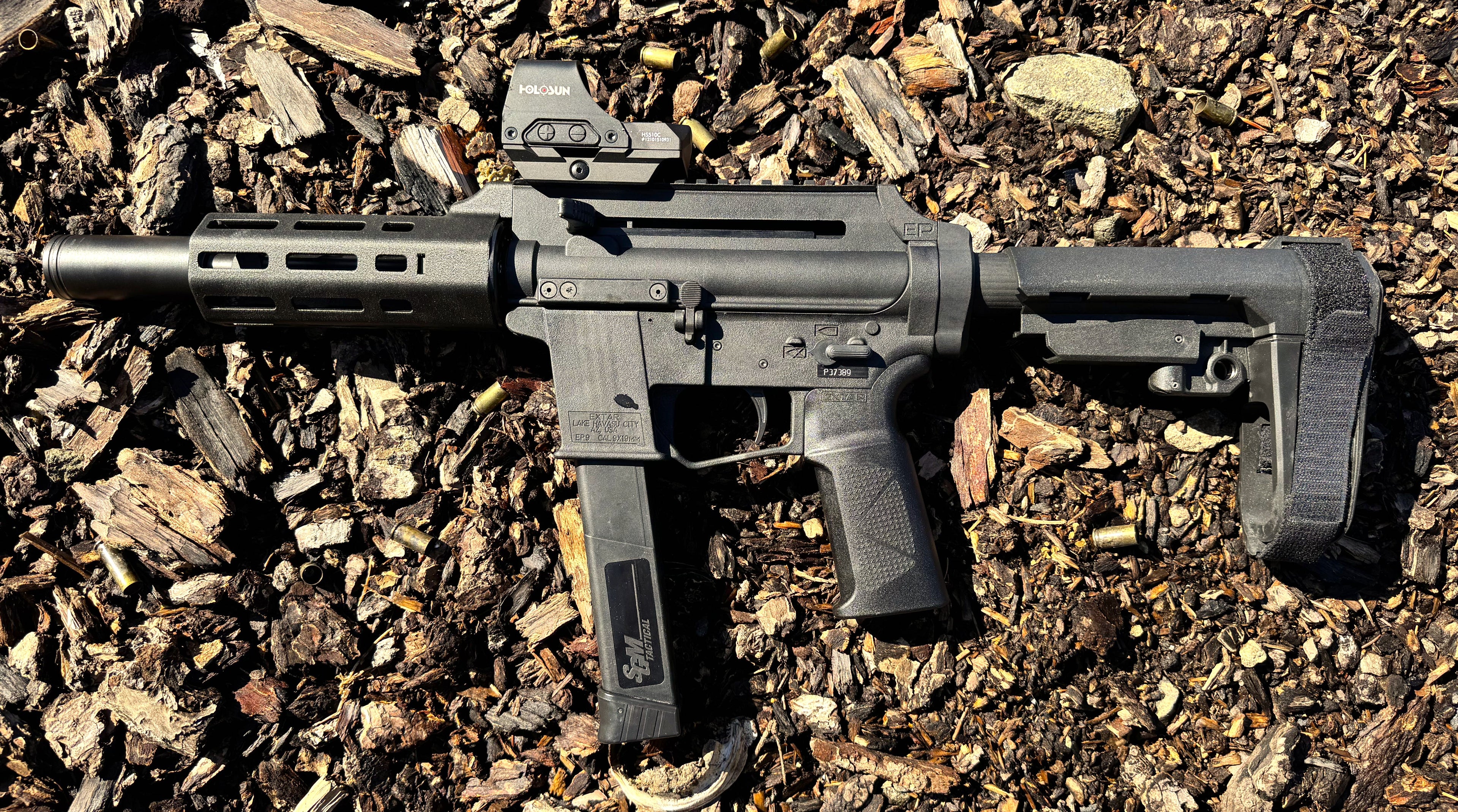 EP9/EP45 Hand Guard - Shortened Length w/ Picatinny Delete