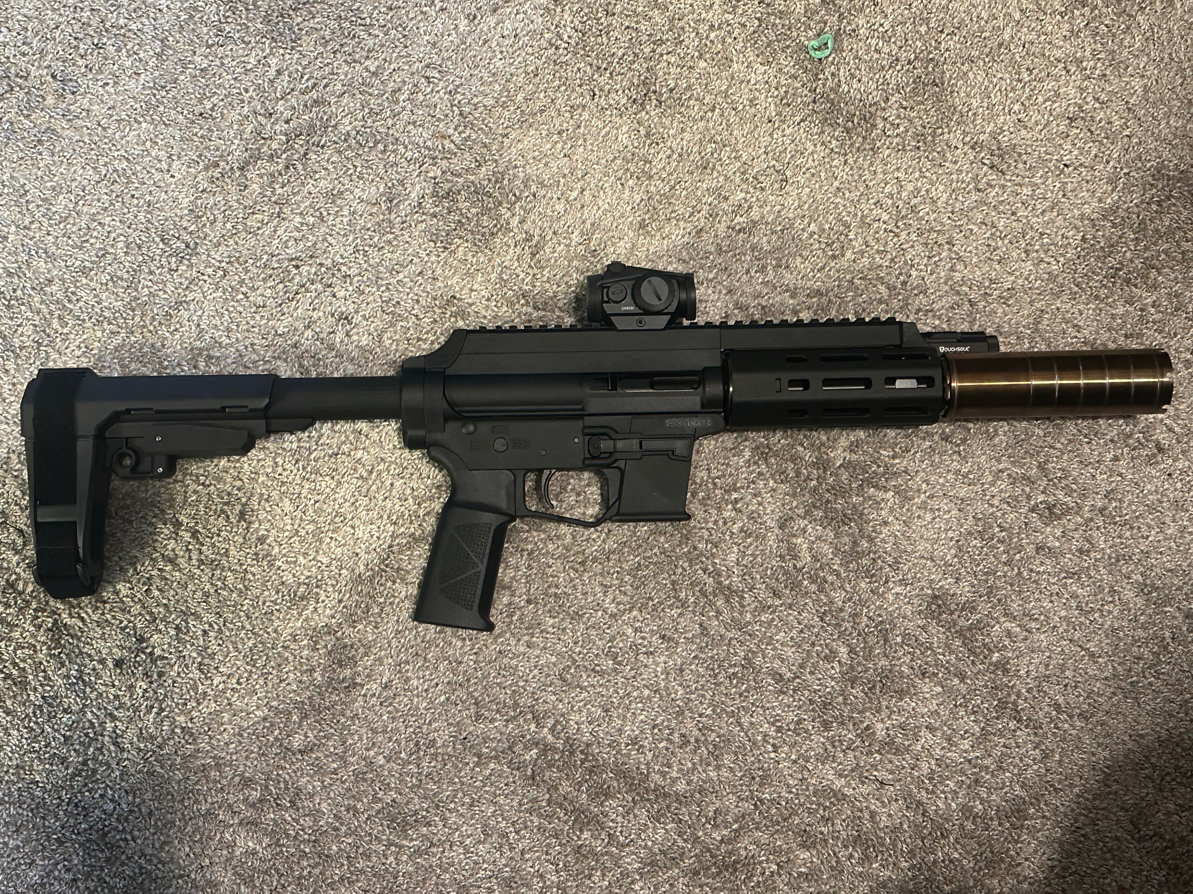 Extar EP9/EP45 Shortened Length Hand Guard