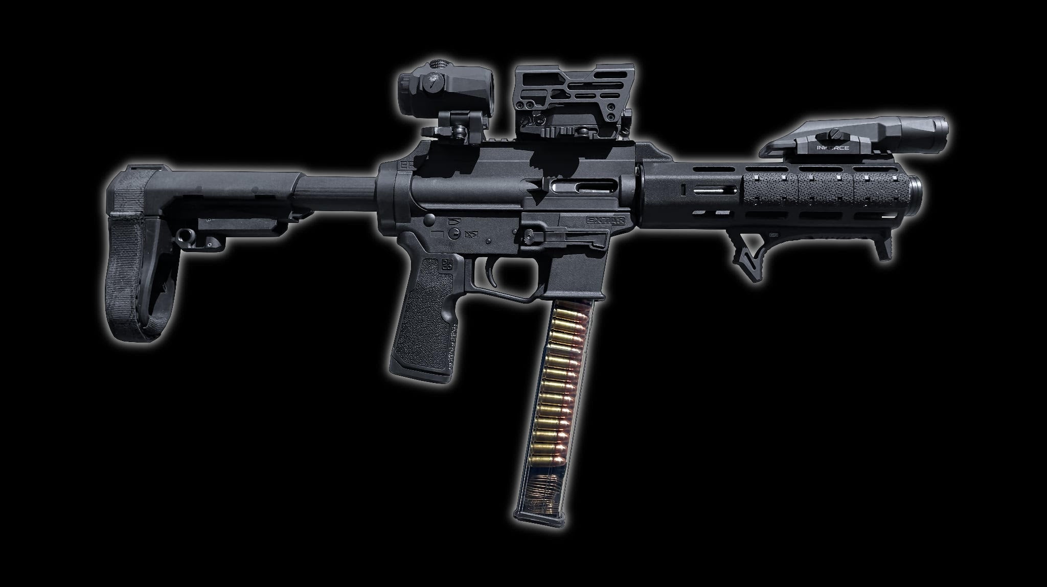 EP9/EP45 Hand Guard - Extended Length w/ Picatinny Delete